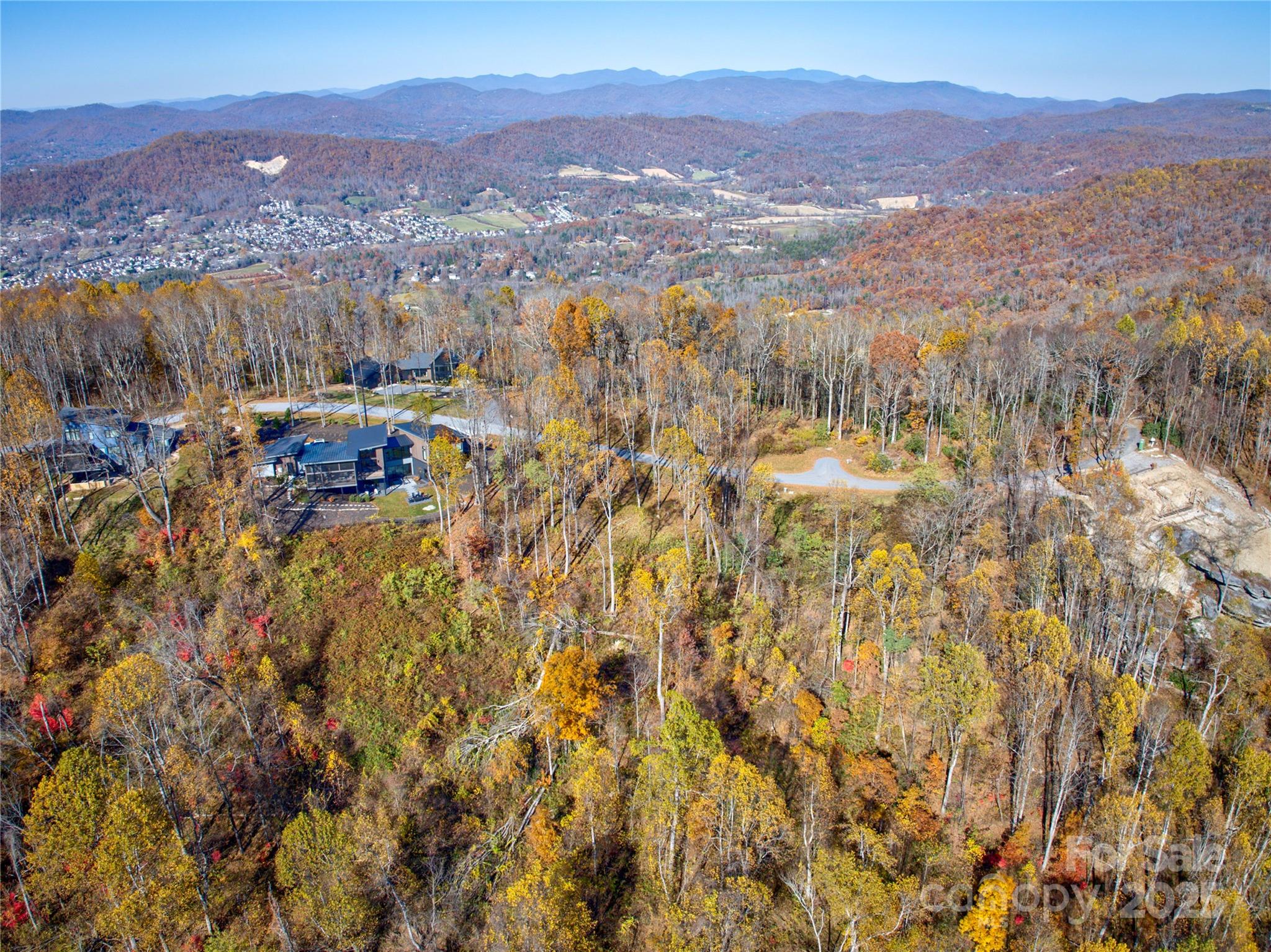 7 Green Laurel Trail, Unit 13 Fletcher, NC 28732 - Photo 22 of 34 a view of city and mountain