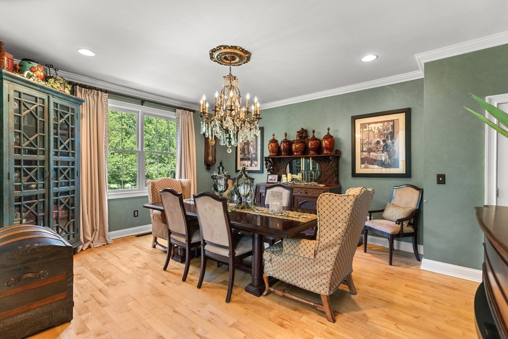 1276 Old Fall River Road Dartmouth, MA 02747 - Photo 17 of 42 a view of a dining room with furniture window and outside view