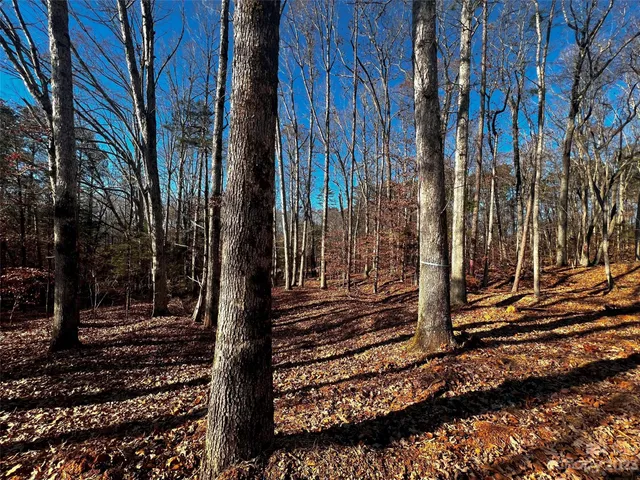 a view of a pathway with a house
