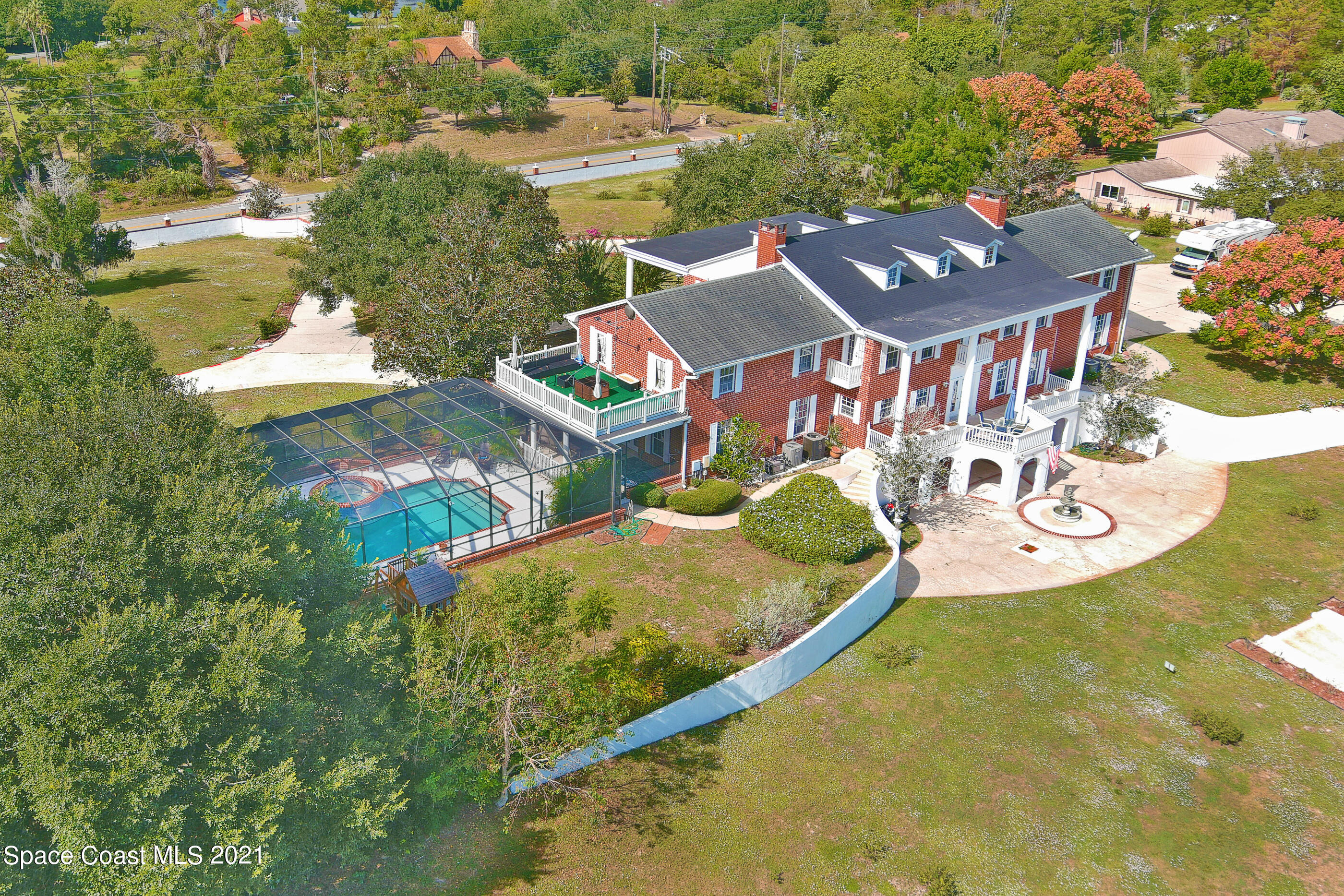 1585 South Carpenter Road Titusville, FL 32796 - Photo 3 of 100 Aerial