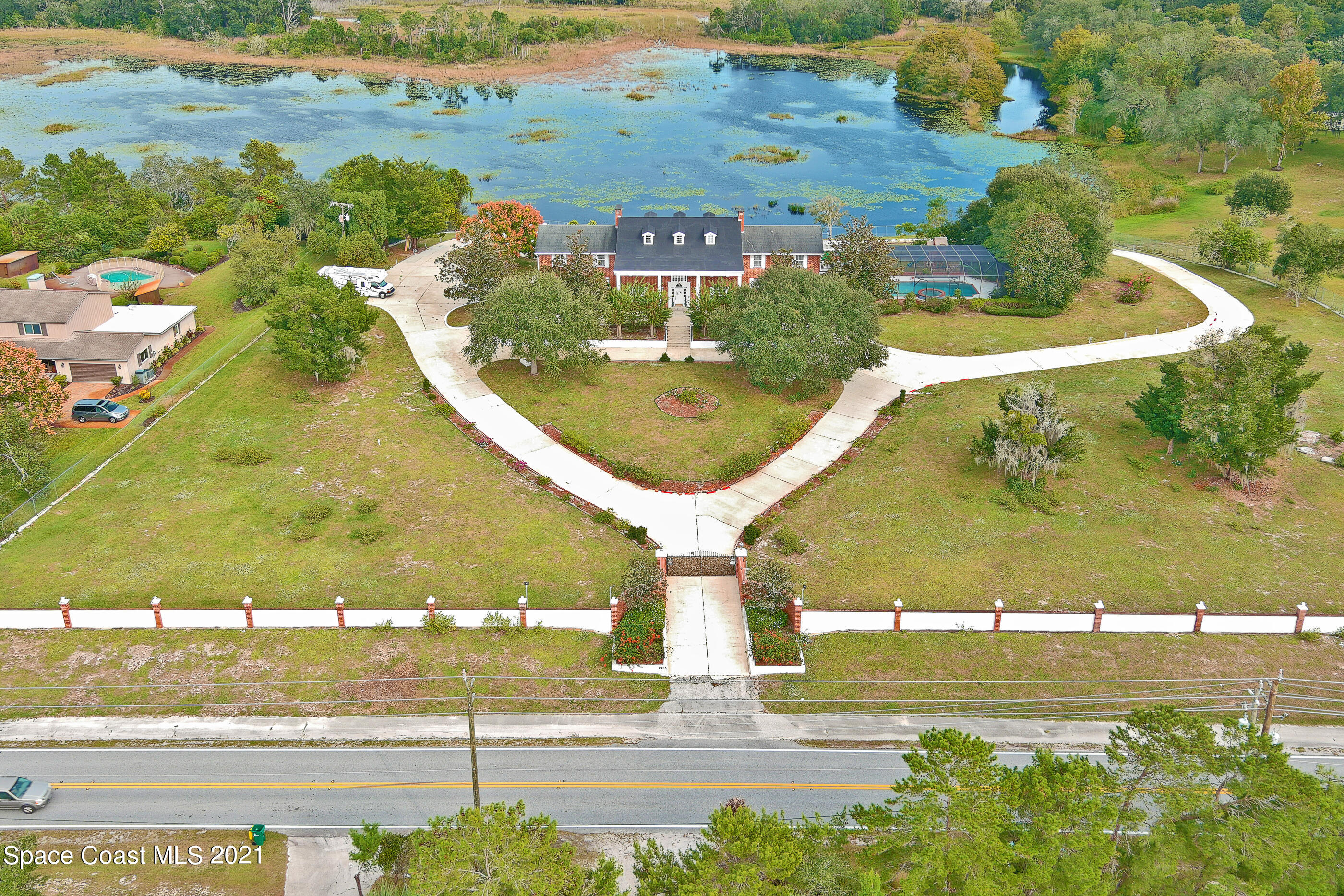 1585 South Carpenter Road Titusville, FL 32796 - Photo 4 of 100 Aerial