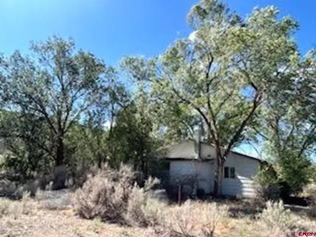 a view of a lake with a mountain in the background