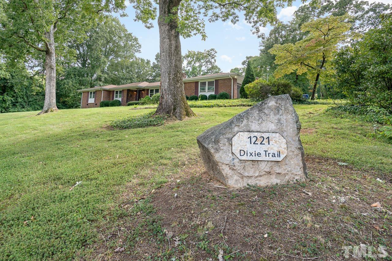 1221 Dixie Trail Raleigh, NC 27607 - Photo 26 of 26 a view of a house with a yard