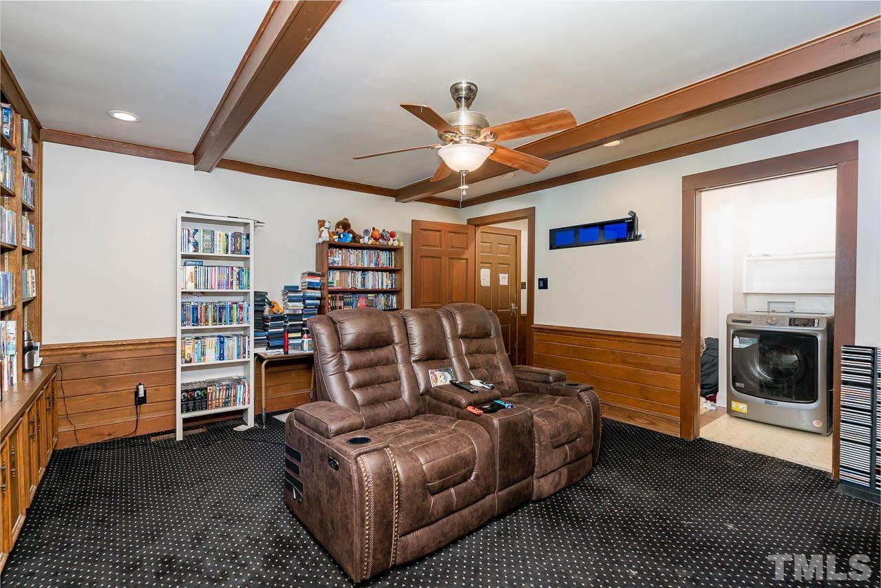 1221 Dixie Trail Raleigh, NC 27607 - Photo 10 of 26 a bedroom with furniture and a ceiling fan