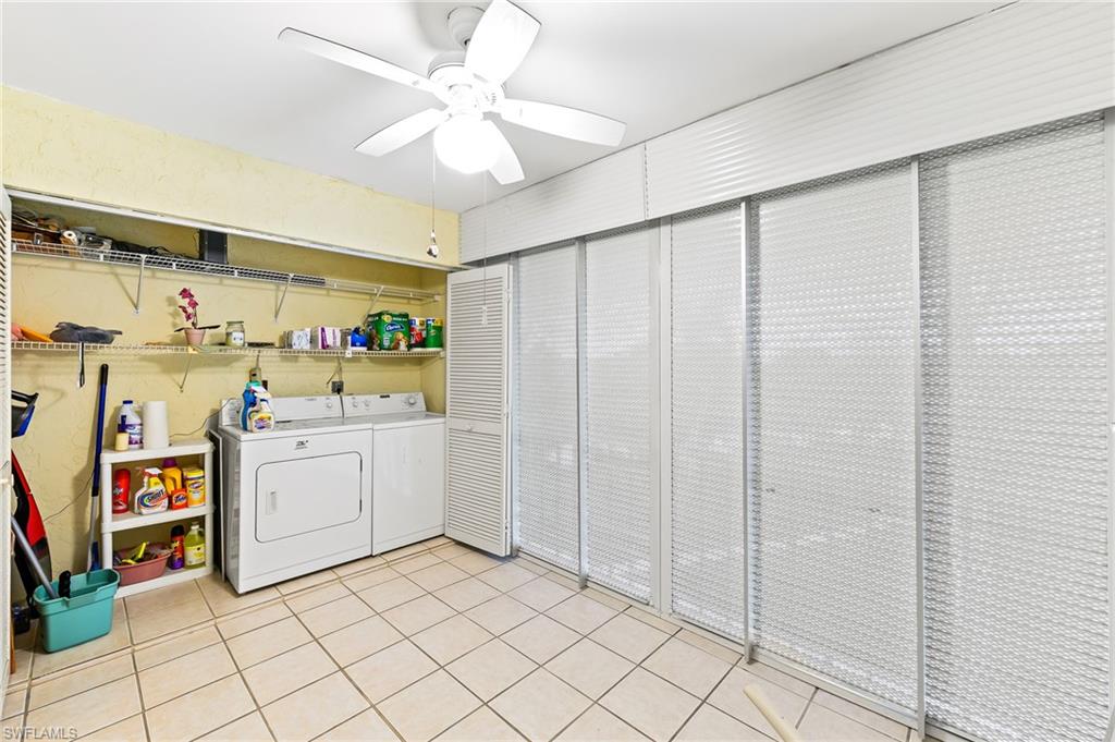 5467 Rattlesnake Hammock Road, Unit 302C Naples, FL 34113 - Photo 26 of 29 Laundry on Lanai