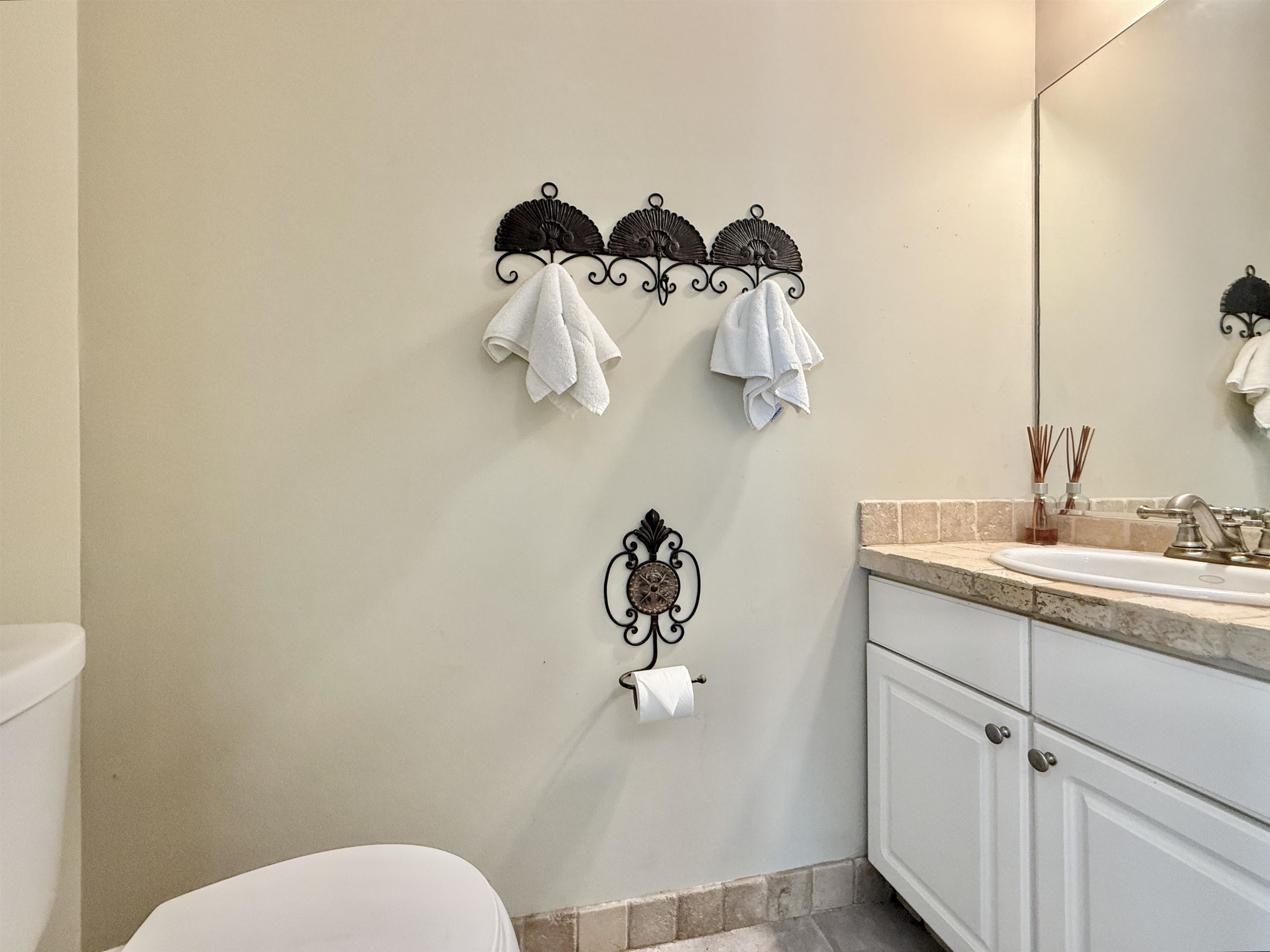 1981 Tuckahoe Road Woodbine, NJ 08270 - Photo 20 of 37 a bathroom with a sink vanity mirror and toilet