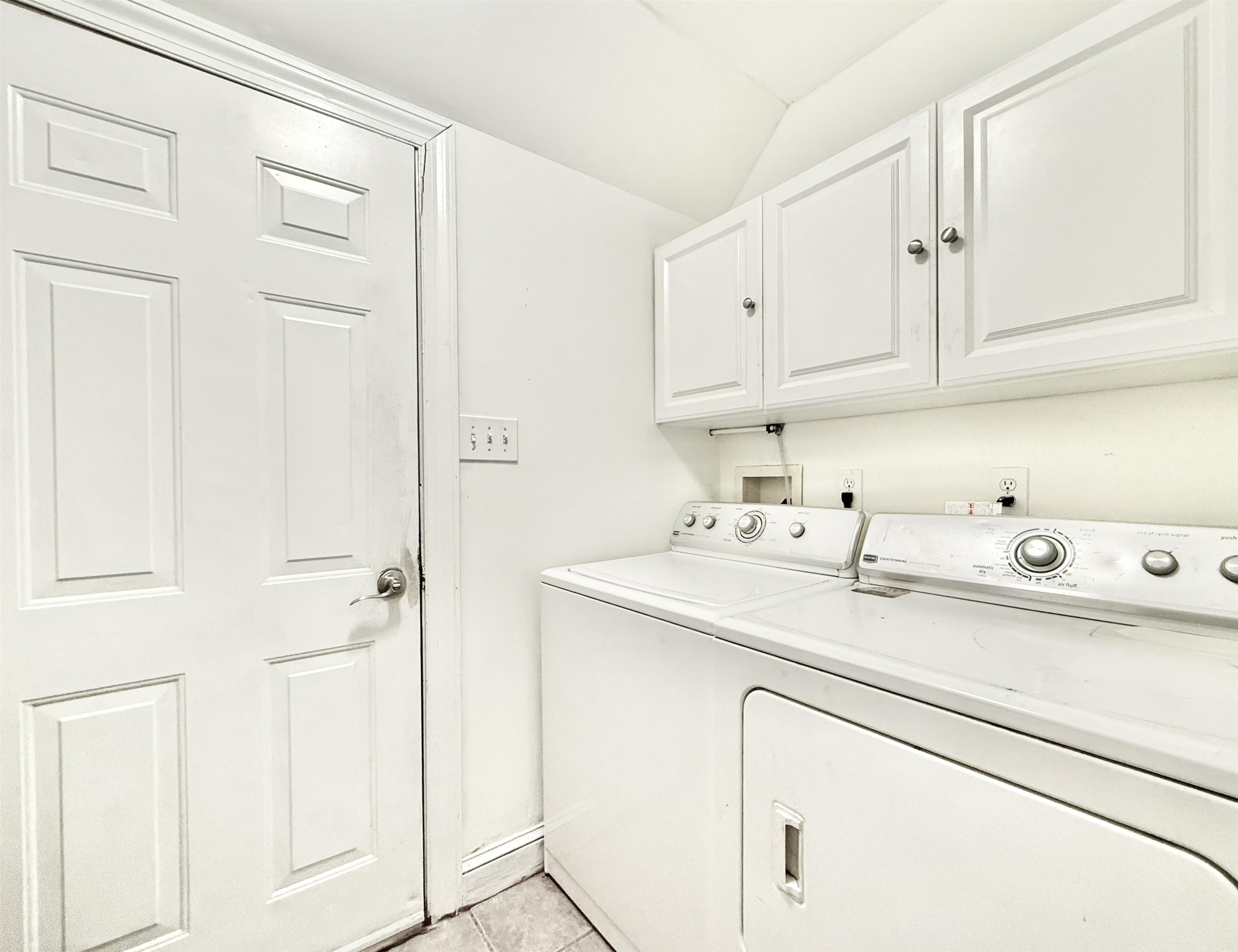 1981 Tuckahoe Road Woodbine, NJ 08270 - Photo 35 of 37 a utility room with cabinets washer and dryer