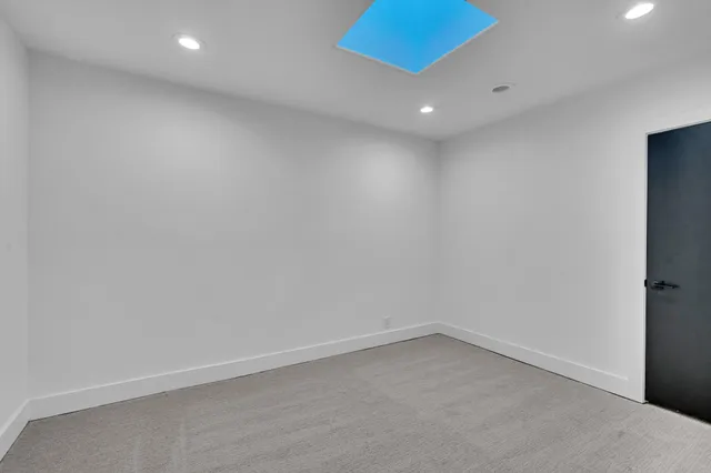 a view of empty room