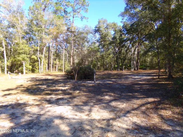 a view of outdoor space with trees