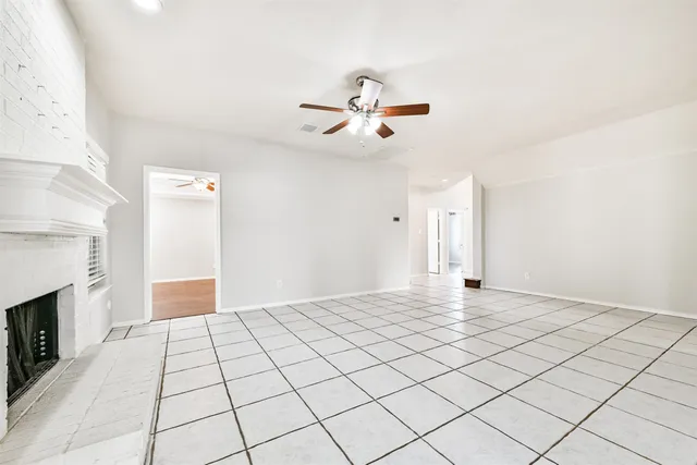 a view of empty room