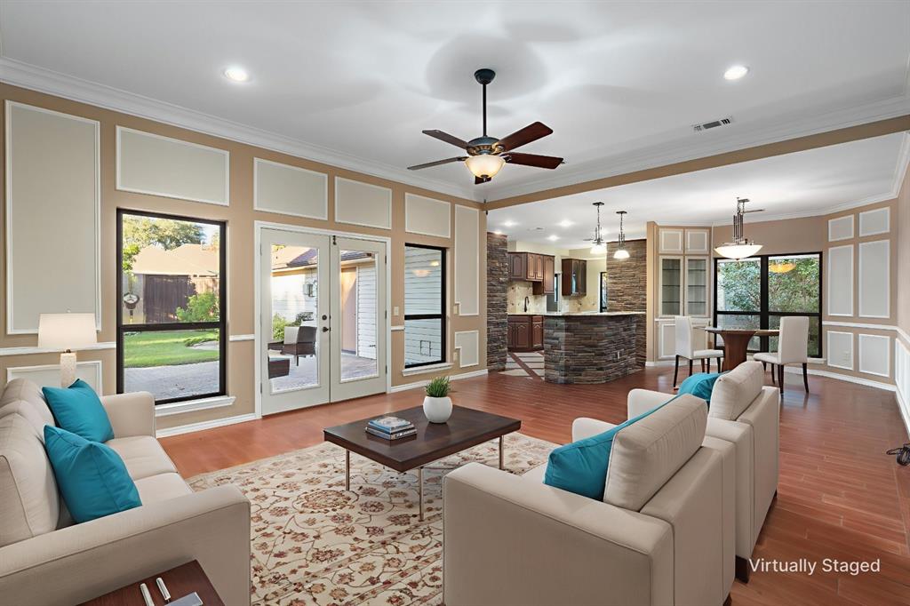 1106 Tahlequah Trail Carrollton, TX 75007 - Photo 4 of 20 a living room with furniture and a large window