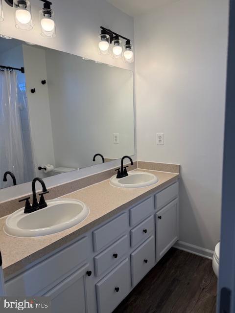 1008 Sithean Way Glen Burnie, MD 21060 - Photo 9 of 32 Modern dual-sink bathroom oasis.