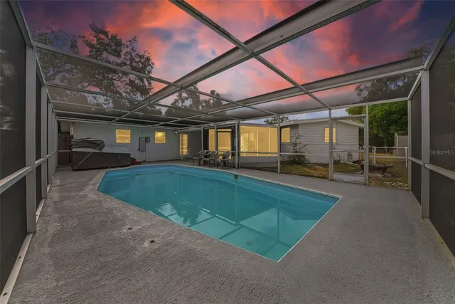 an aerial view of residential building with outdoor space