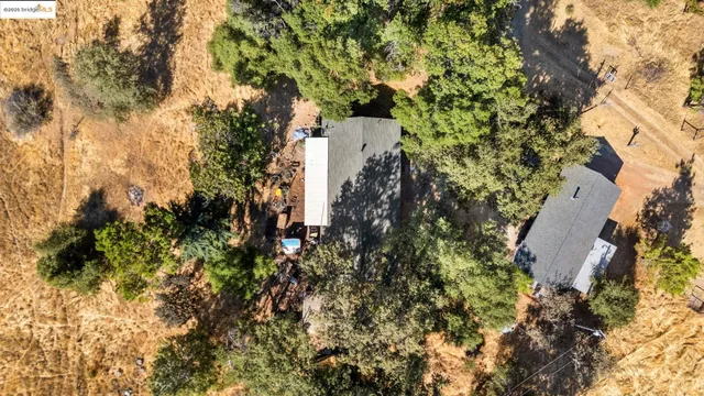 a view of a swimming pool with an outdoor space