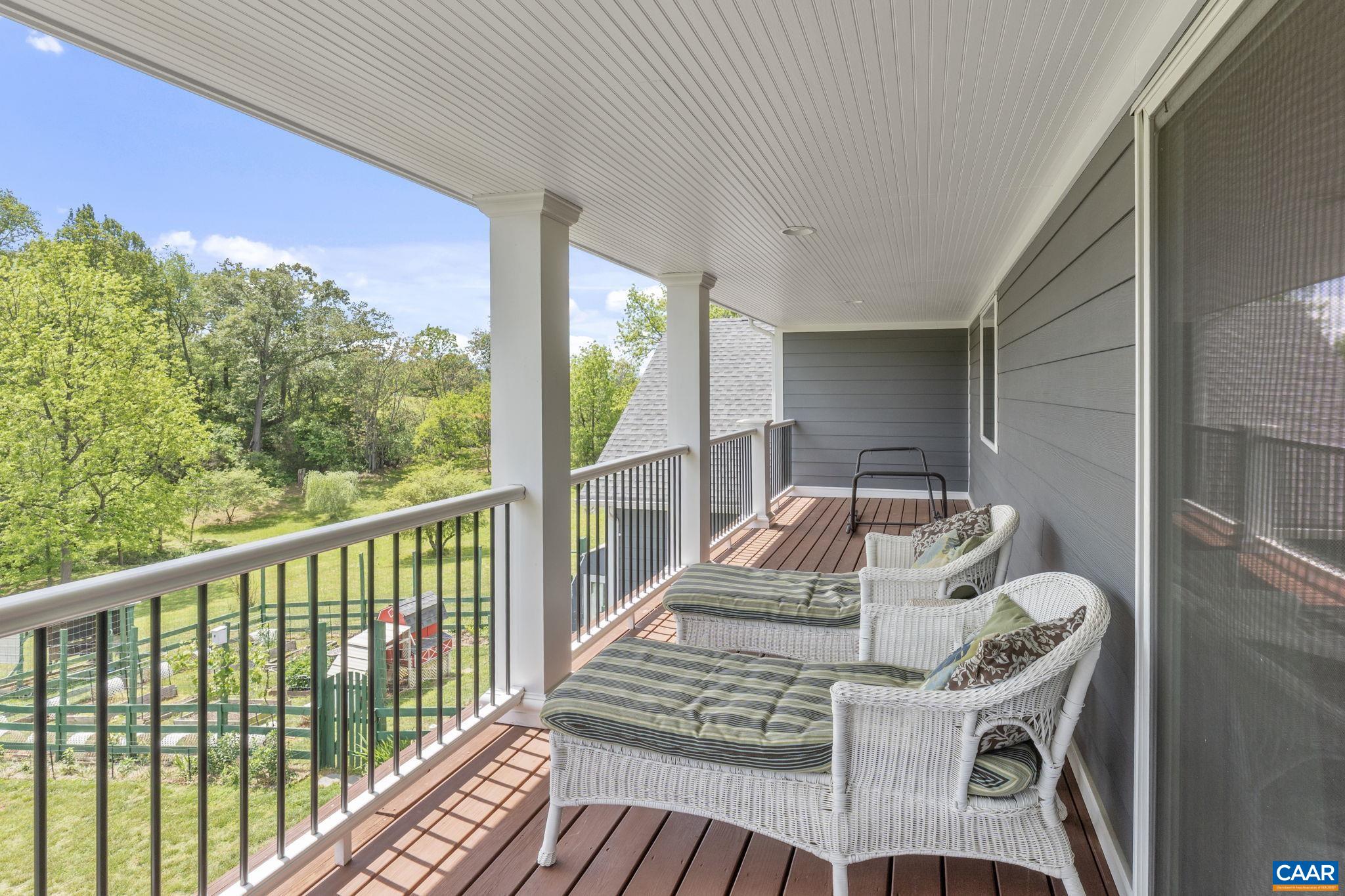 3457 Morgantown Road Charlottesville, VA 22903 - Photo 58 of 64 a balcony view with a seating space