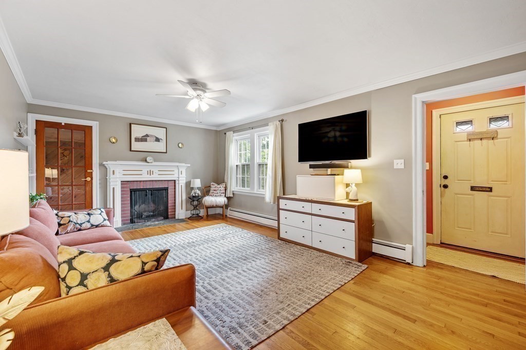100 Winifred Avenue Worcester, MA 01602 - Photo 6 of 34 a living room with furniture and a flat screen tv