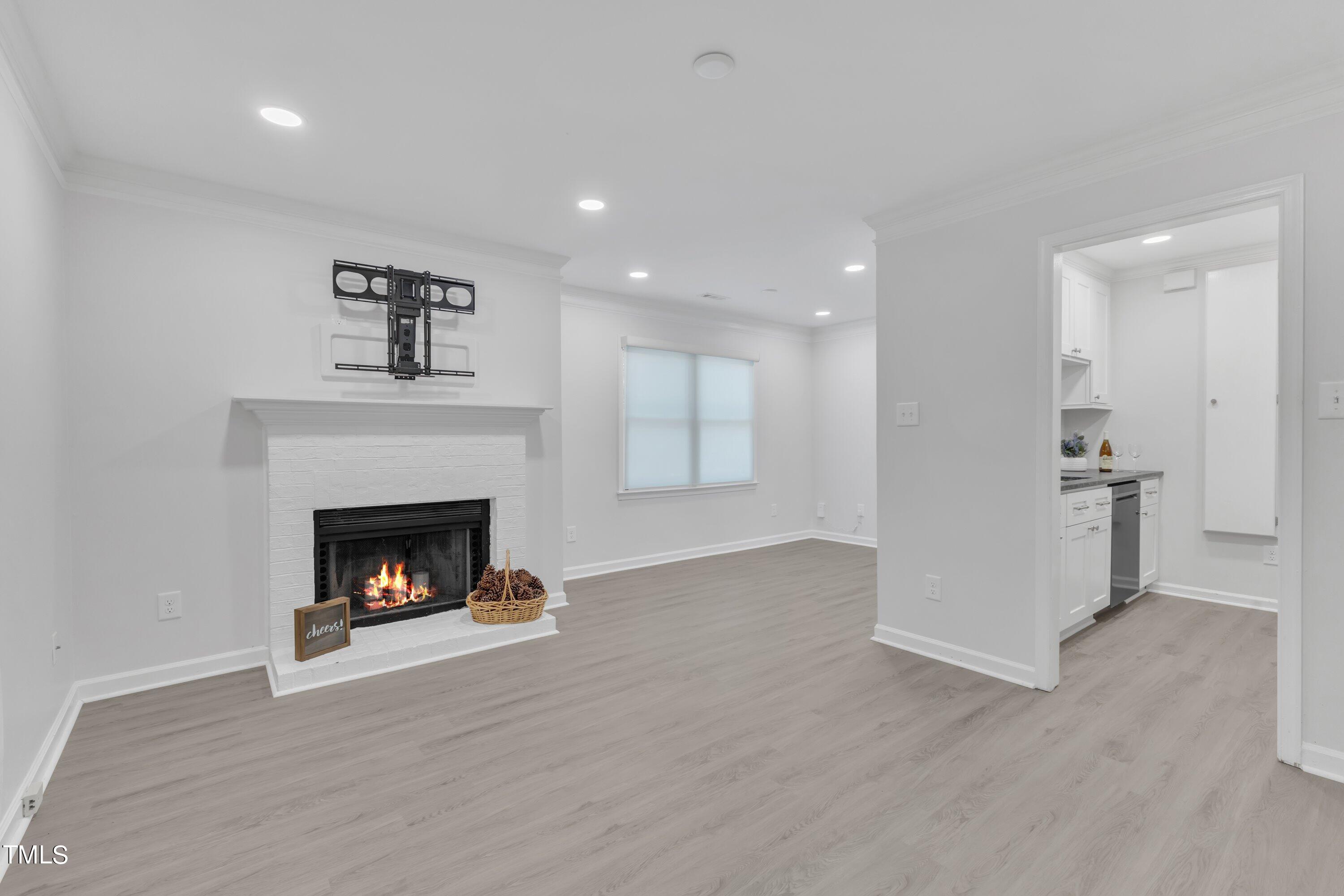 3245 Mill Run Raleigh, NC 27612 - Photo 13 of 30 Cozy Wood Burning Fireplace
