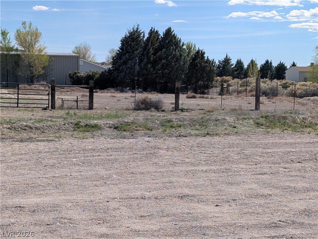 Deck Street Panaca, NV 89042 - Photo 4 of 12 View of yard with a view of countryside