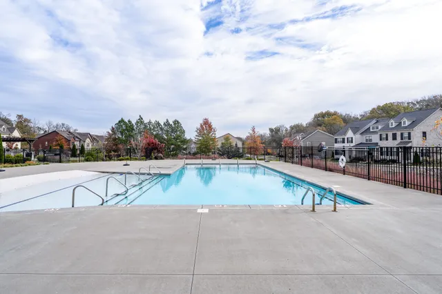 a view of a building with a street