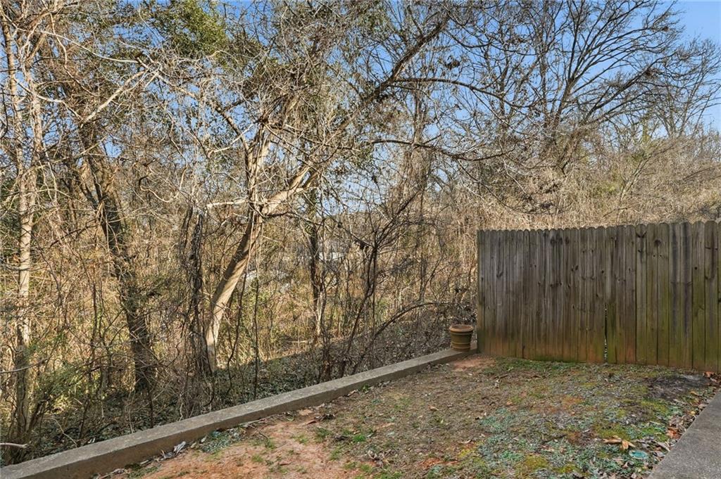 21 Timber Ridge Drive Cartersville, GA 30121 - Photo 20 of 24 a view of backyard with wooden fence