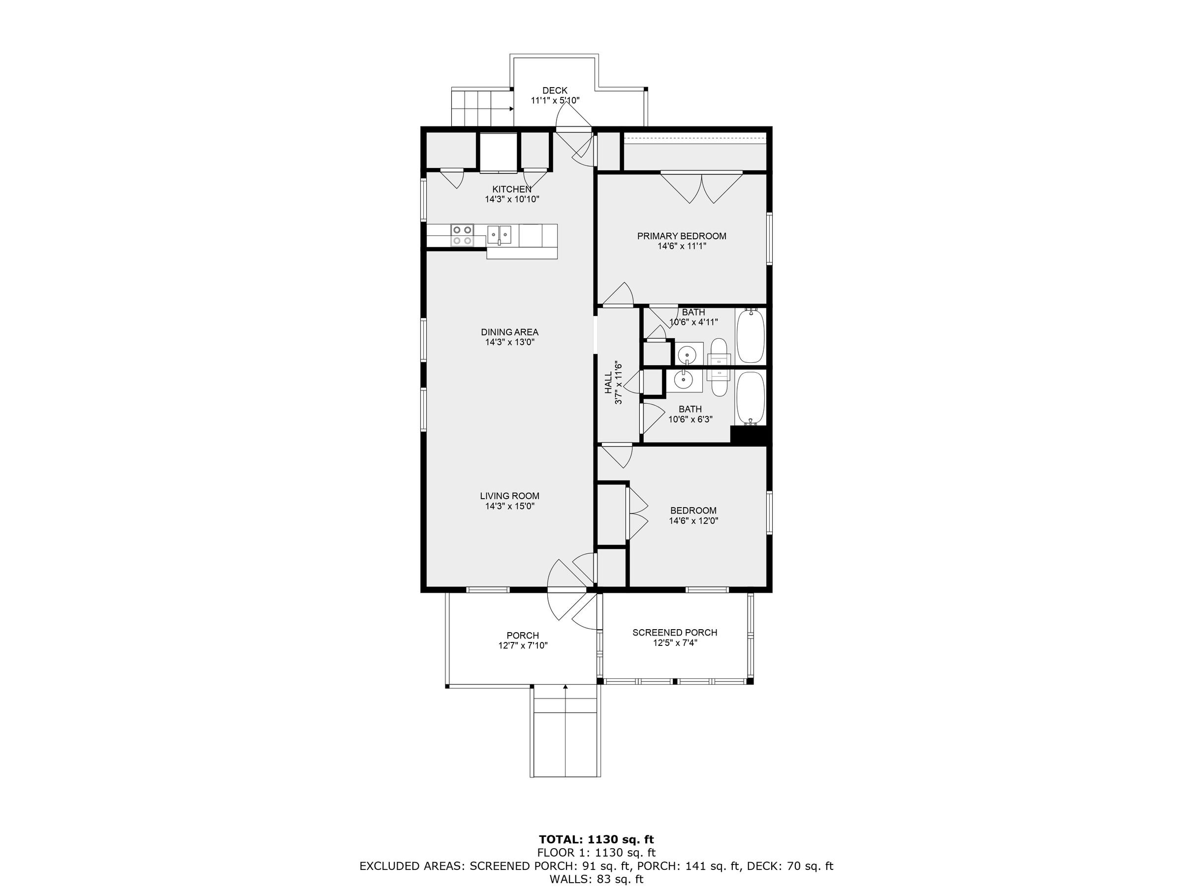25773 Canal Road, Unit 18 Orange Beach, AL 36561 - Photo 44 of 44 View of property floor plan