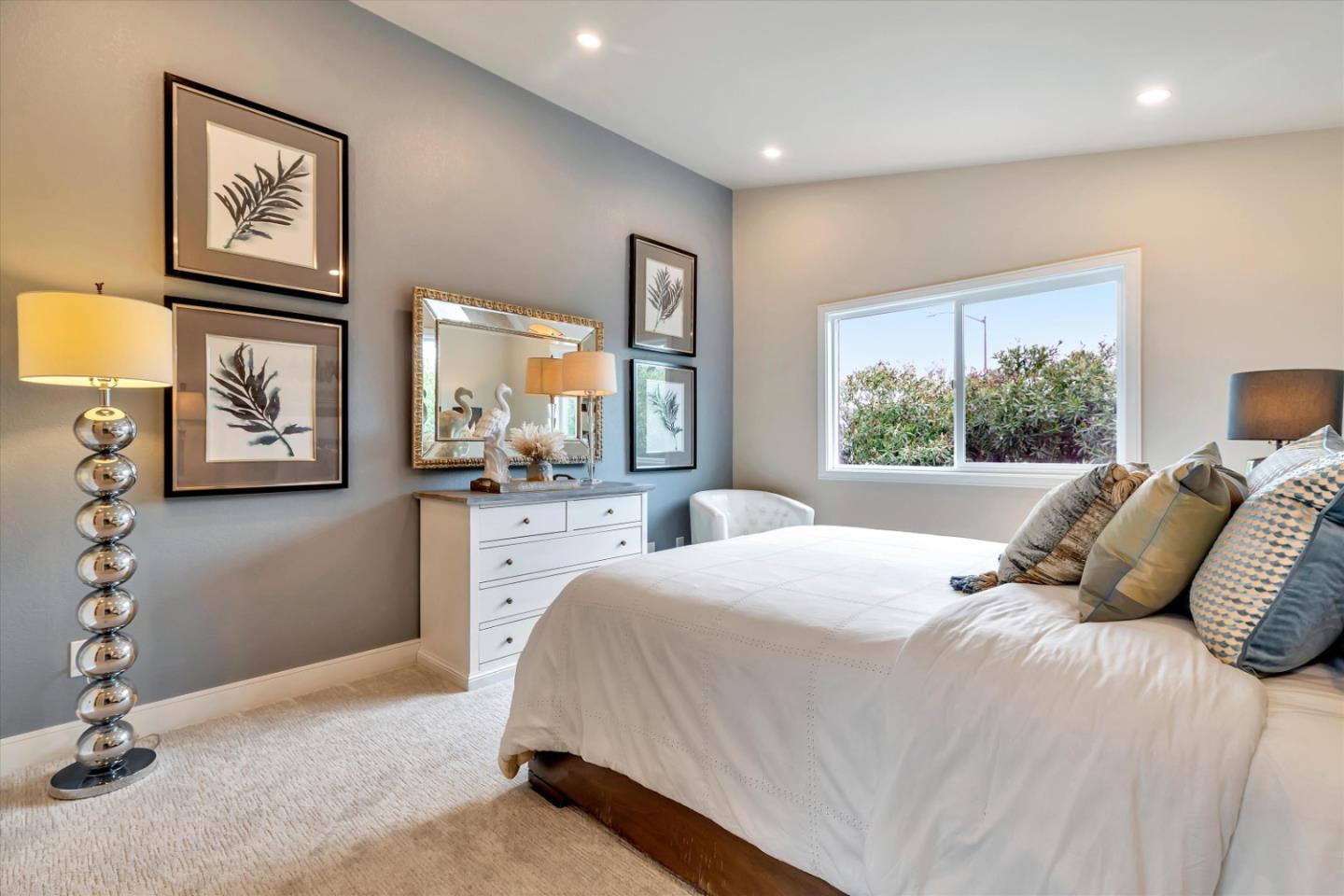 682 Ridgeview Terrace Fremont, CA 94536 - Photo 25 of 38 a bedroom with a large bed and a window