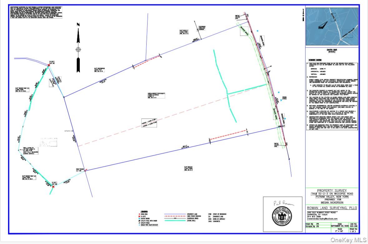 Wiccopee Road Putnam Valley, NY 10579 - Photo 16 of 16 Survey map / technical document