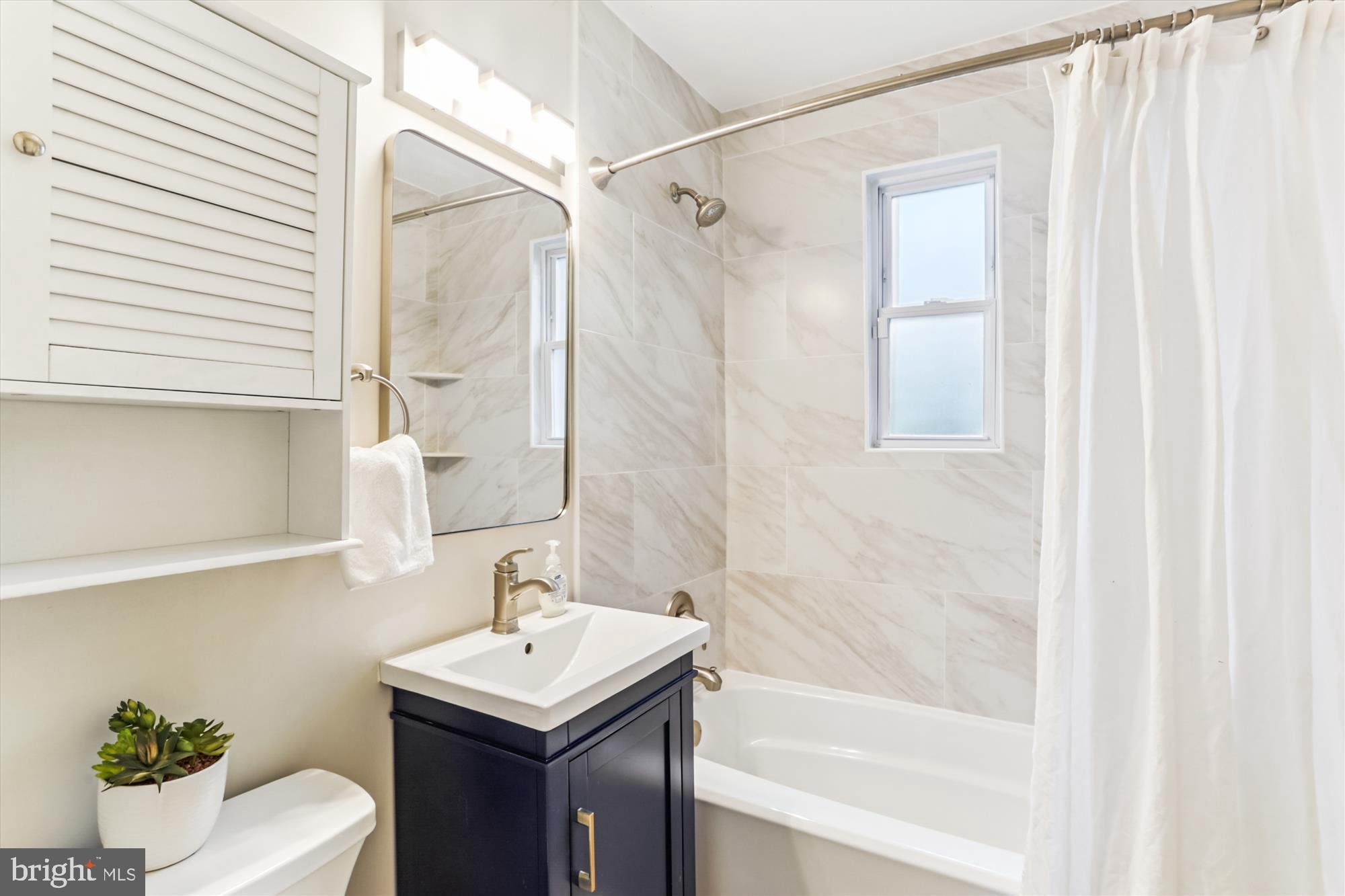1505 Drexel Street Takoma Park, MD 20912 - Photo 18 of 47 Beautifully renovated main level bathroom