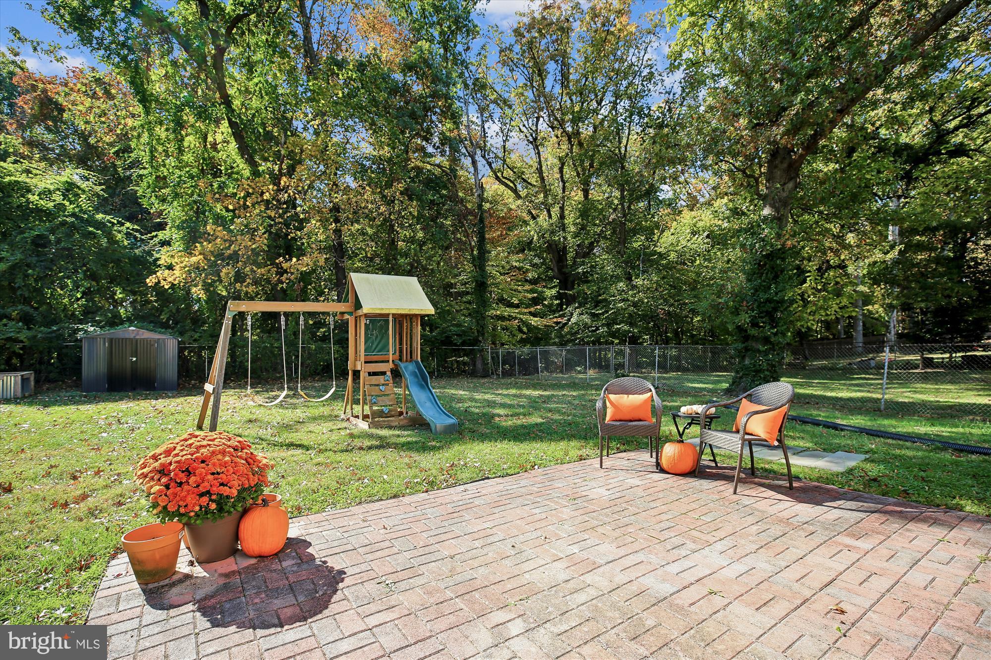 1505 Drexel Street Takoma Park, MD 20912 - Photo 35 of 47 Brick patio is a nice space to linger