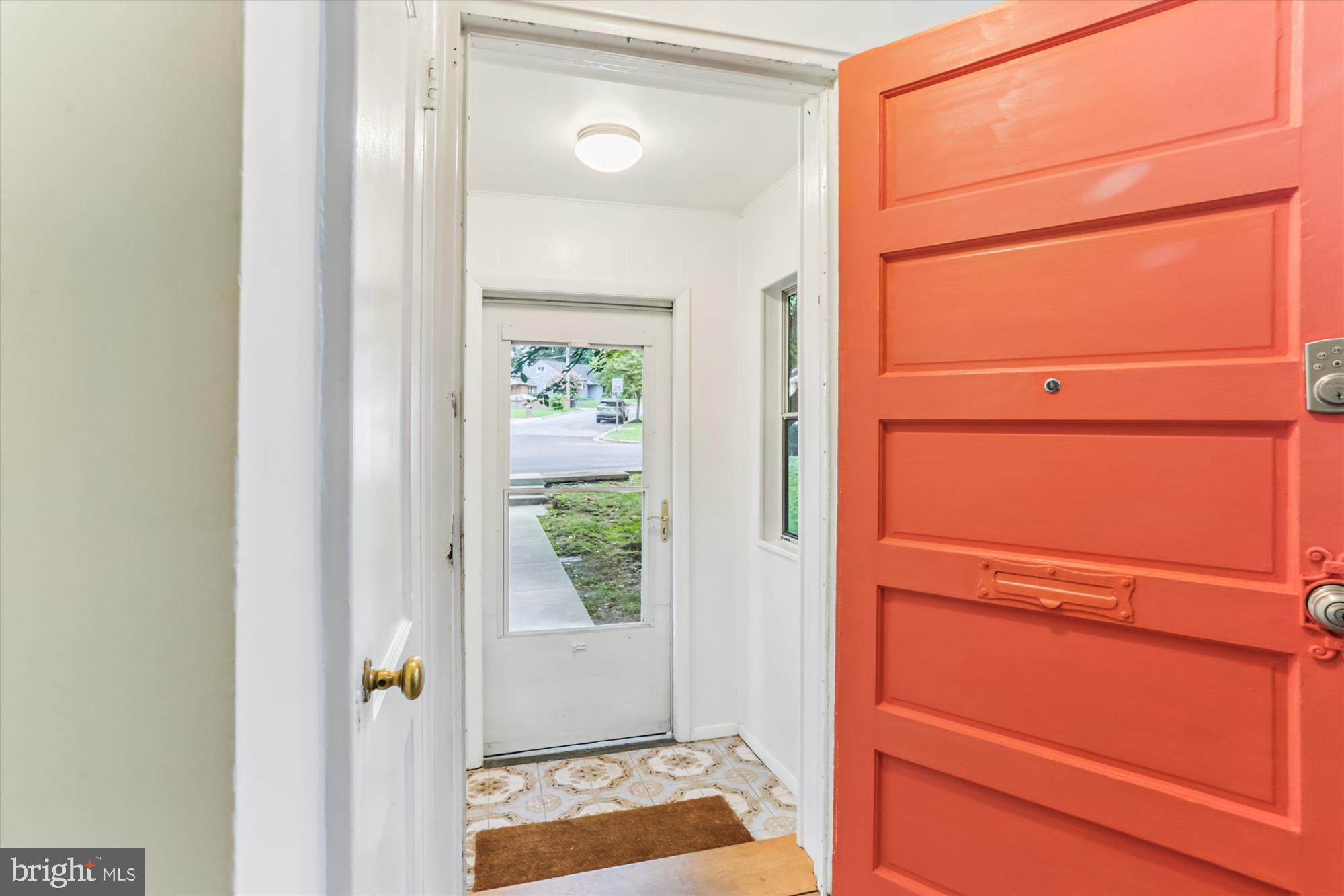 1505 Drexel Street Takoma Park, MD 20912 - Photo 5 of 47 Welcoming entry with vibrant red door.