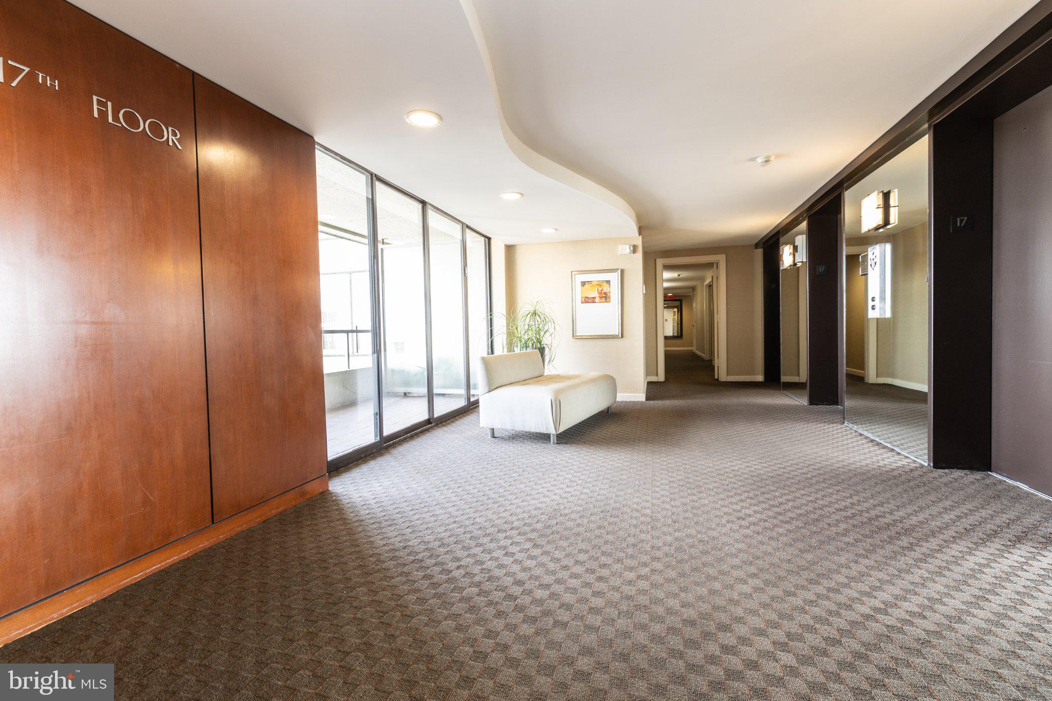 224 West Rittenhouse Square, Unit 1704 Philadelphia, PA 19103 - Photo 20 of 23 Modern corridor with sleek design.