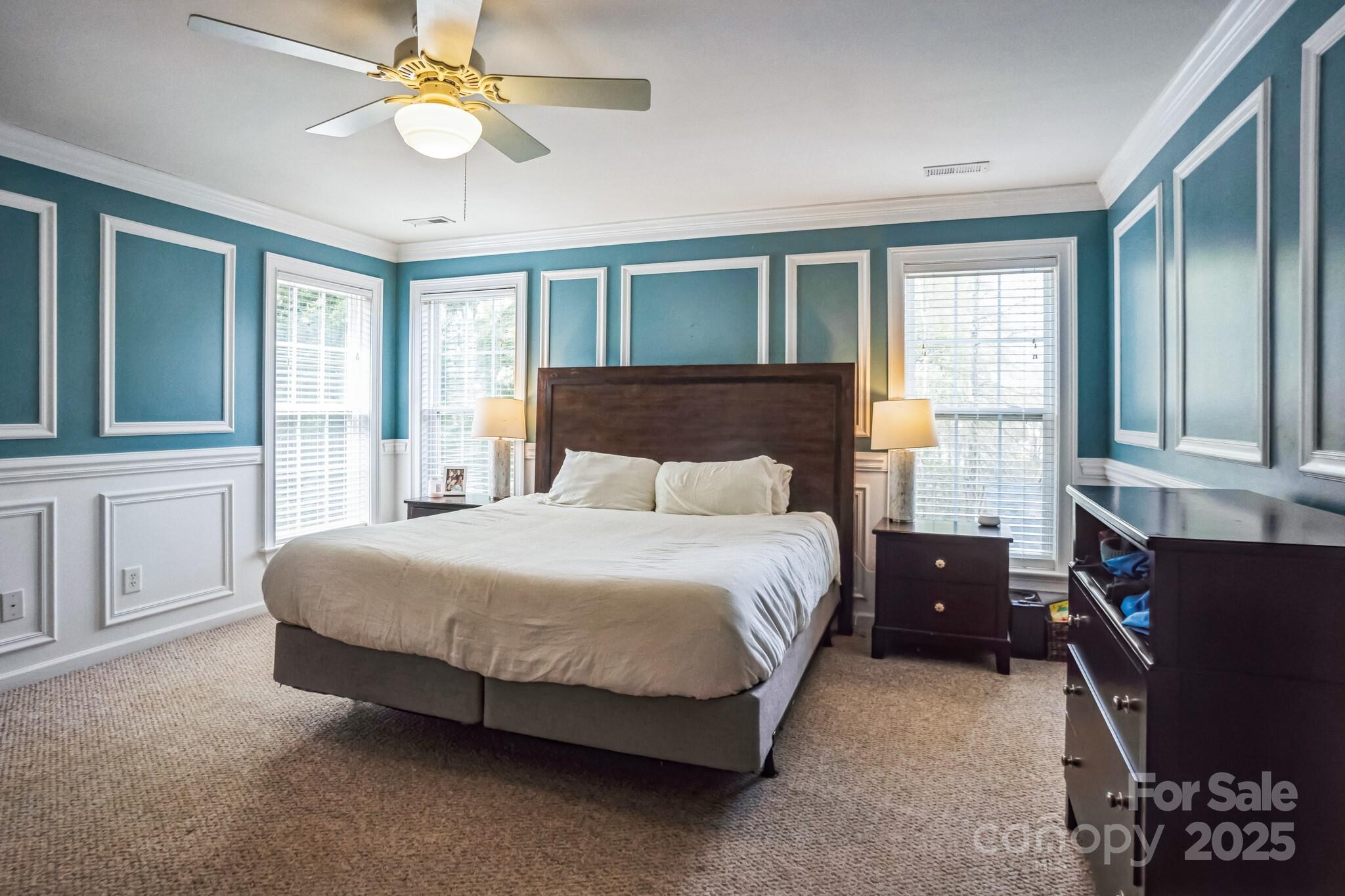 7215 Meyer Road Fort Mill, SC 29715 - Photo 21 of 35 a bedroom with a bed dresser and a window