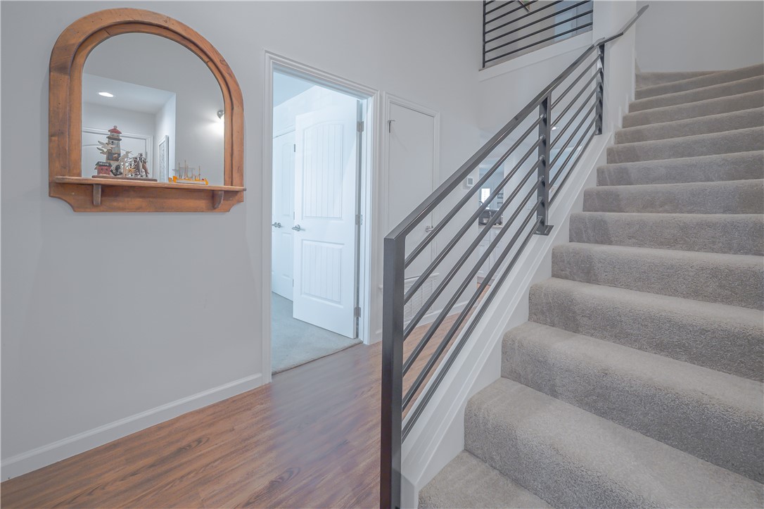 620 Fulton Beach Road, Unit 708 Rockport, TX 78382 - Photo 17 of 38 a view of entryway and hall with wooden floor