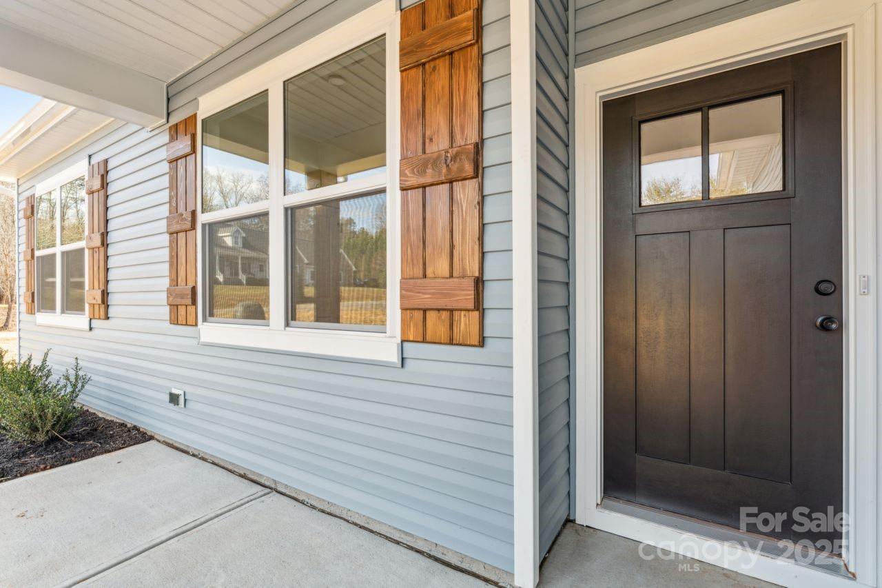 2605 Easter Street Maiden, NC 28650 - Photo 2 of 36 a view of entrance door of the house