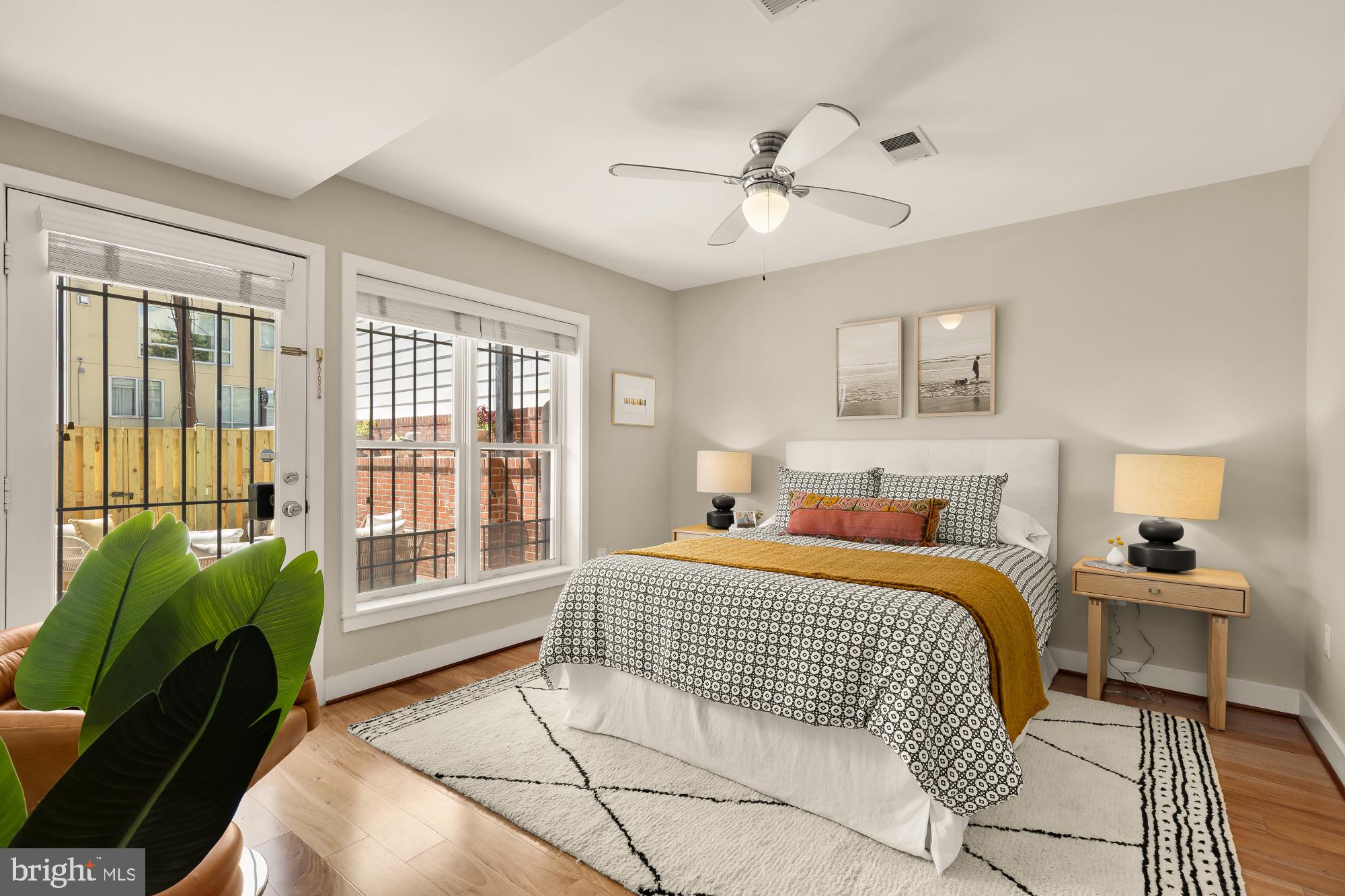 2434 Ontario Road Northwest, Unit 1 Washington, DC 20009 - Photo 10 of 20 Bright and inviting bedroom retreat.