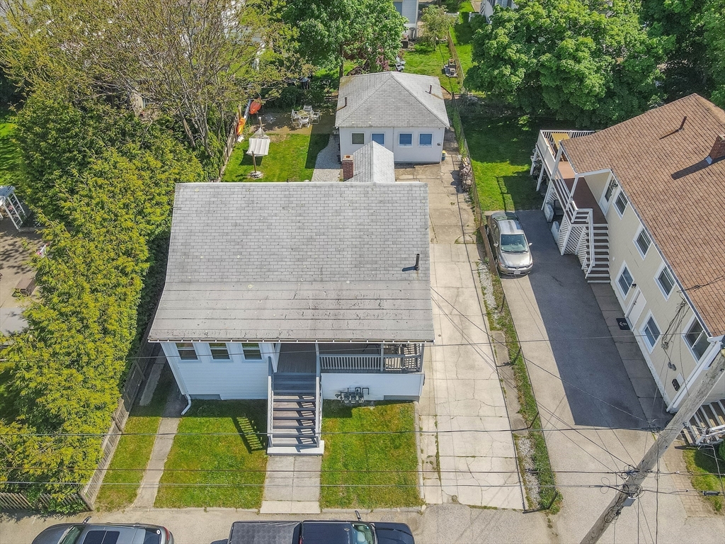 52 H Street Hull, MA 02045 - Photo 2 of 41 aerial view of a house with swimming pool and porch
