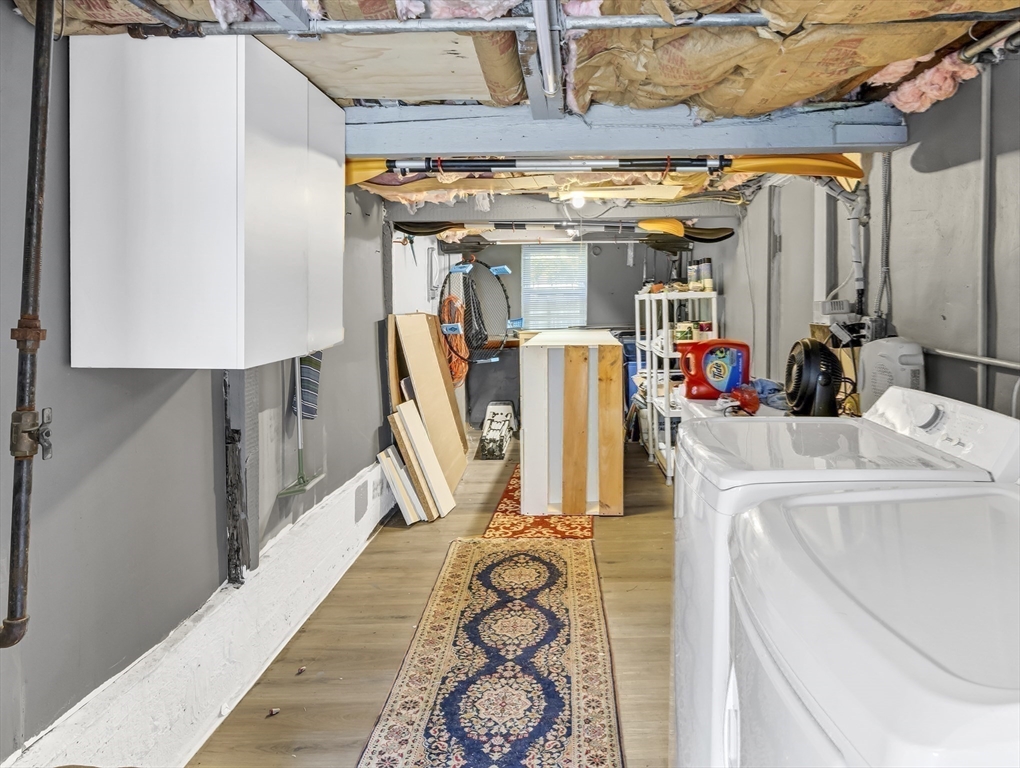 52 H Street Hull, MA 02045 - Photo 27 of 41 a utility room with dryer and washer