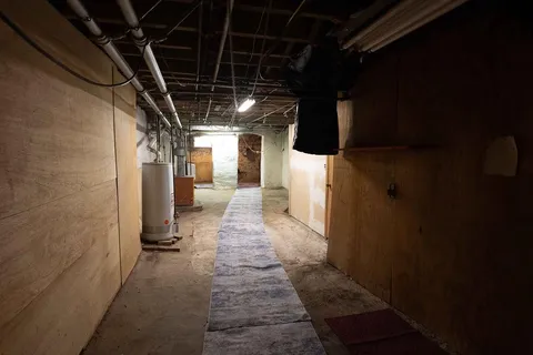 a water heater room