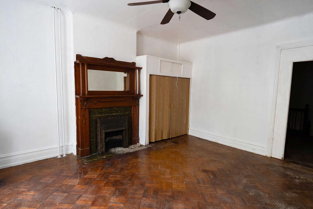 3637 Spring Garden Street Philadelphia, PA 19104 - Photo 23 of 39 a view of an empty room with window and fireplace