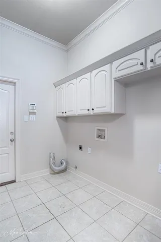 a view of white cabinets