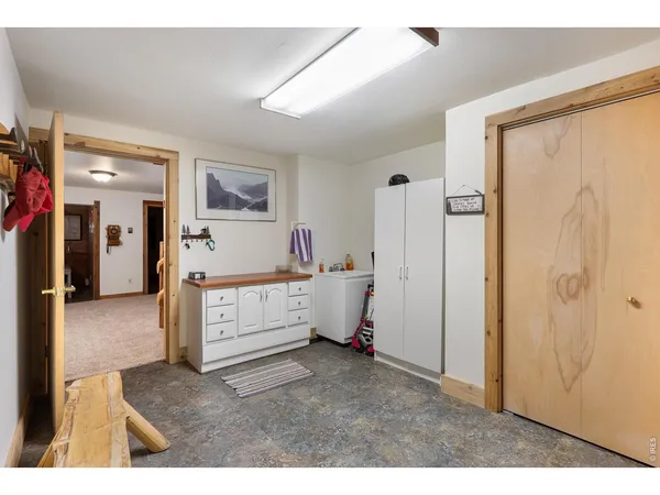 a view of lake and mountain