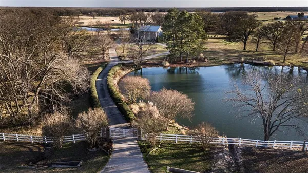 a view of a lake from a balcony