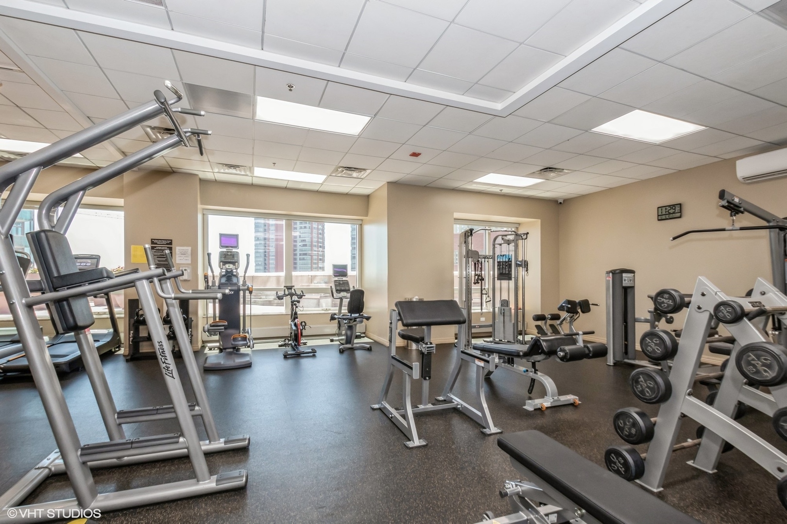 Undisclosed Address Chicago, IL 60611 - Photo 13 of 15 a view of a room with gym equipment