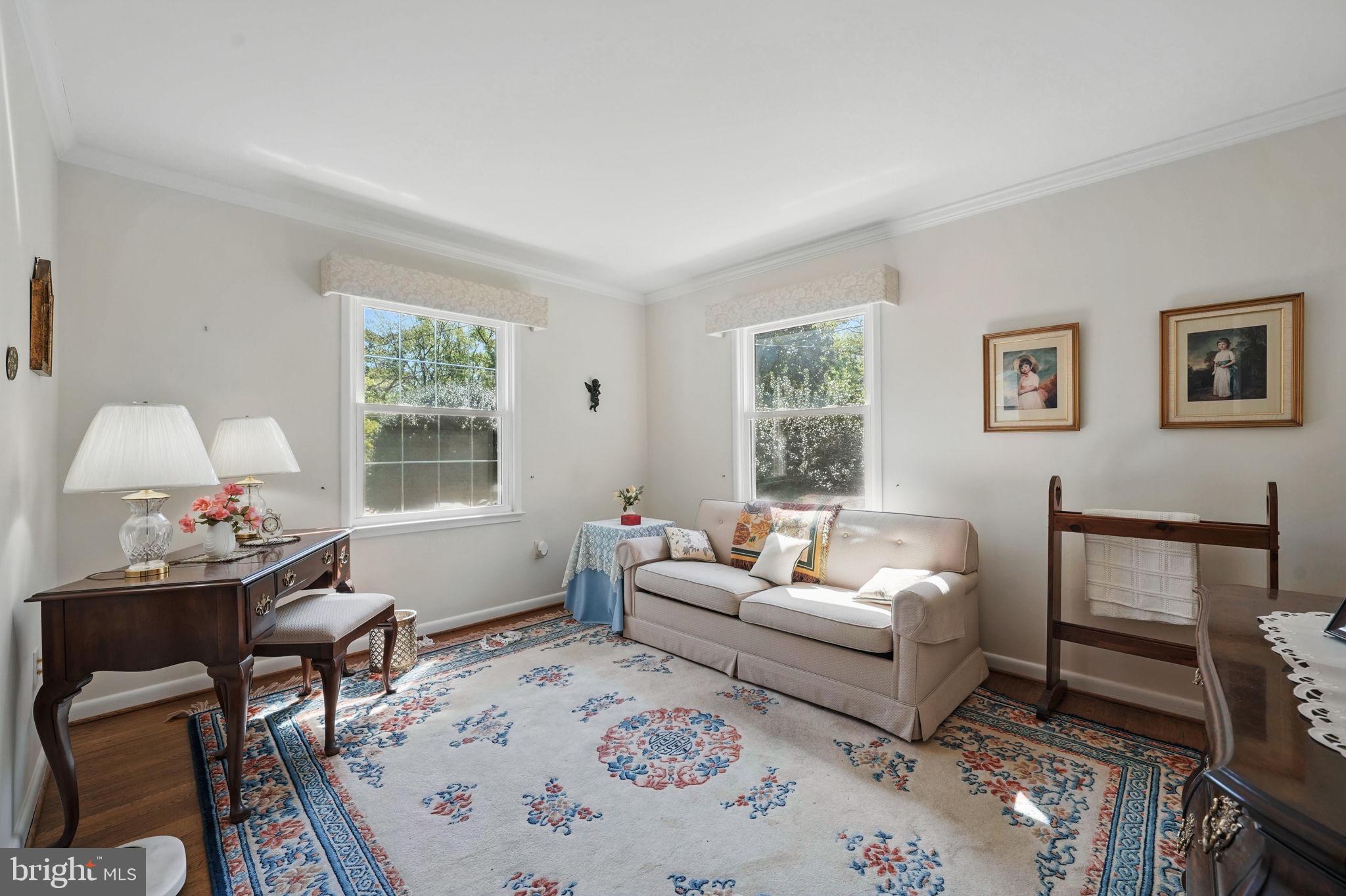 4602 Old Mill Road Alexandria, VA 22309 - Photo 20 of 46 a living room with furniture and a window