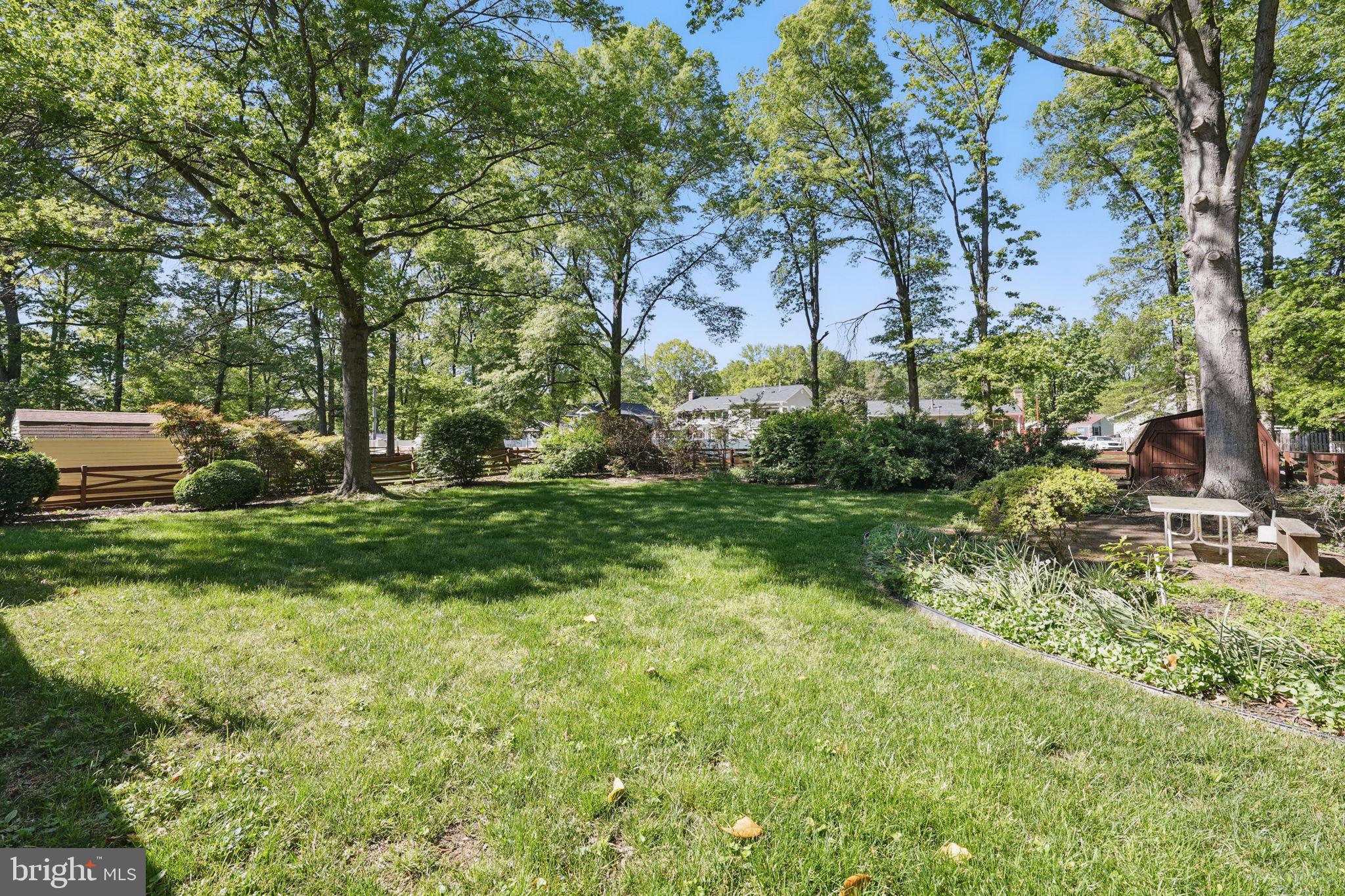 4602 Old Mill Road Alexandria, VA 22309 - Photo 44 of 46 a view of a garden with houses