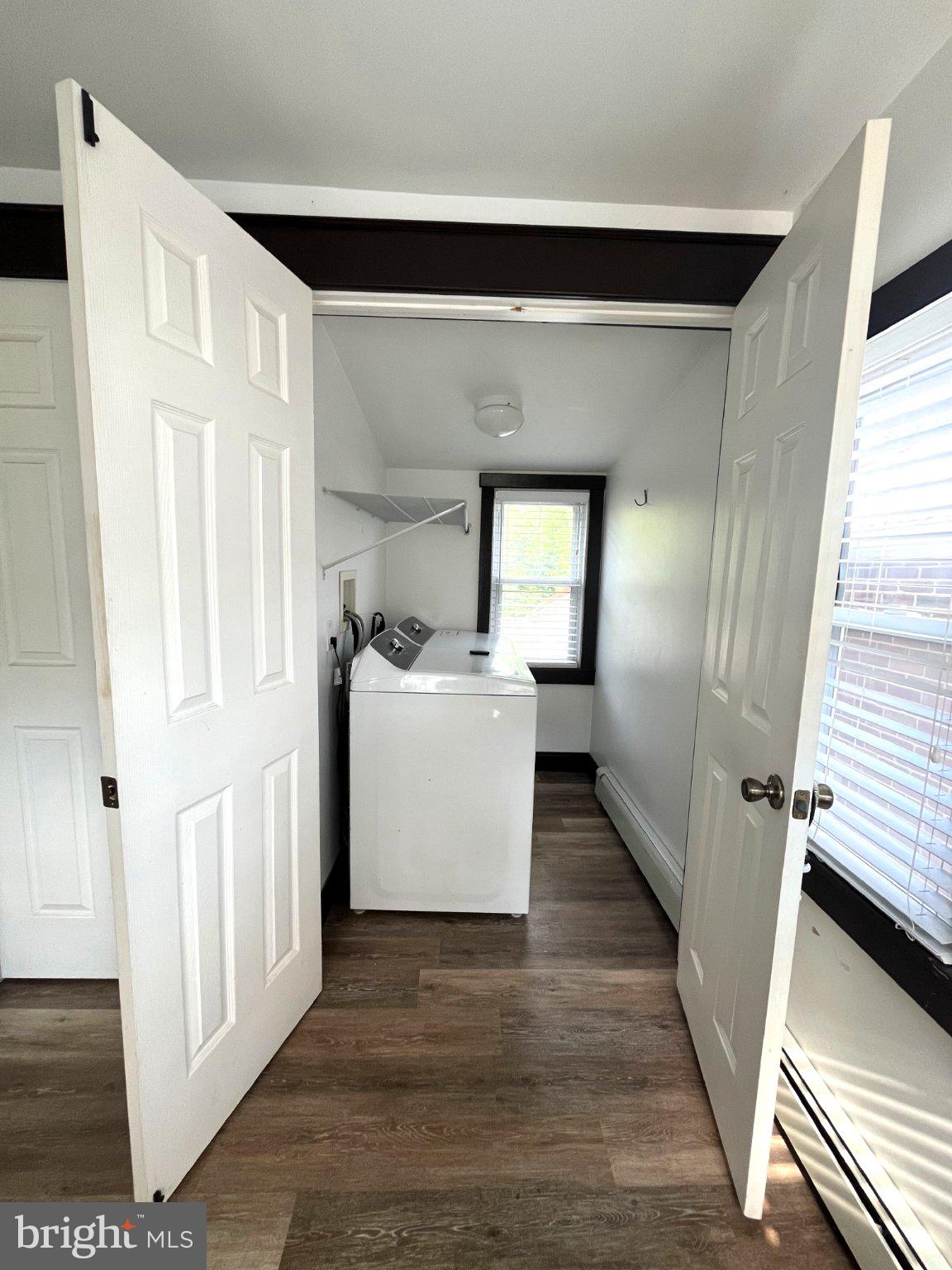 1660 Shimerville Road Emmaus, PA 18049 - Photo 15 of 26 a view of a hallway with wooden floor and staircase