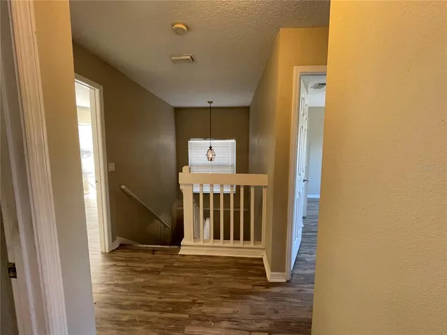 a view of entryway door