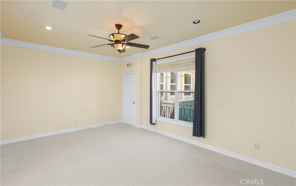 18 Vernon Newport Coast, CA 92657 - Photo 41 of 52 a view of a livingroom with a ceiling fan and window