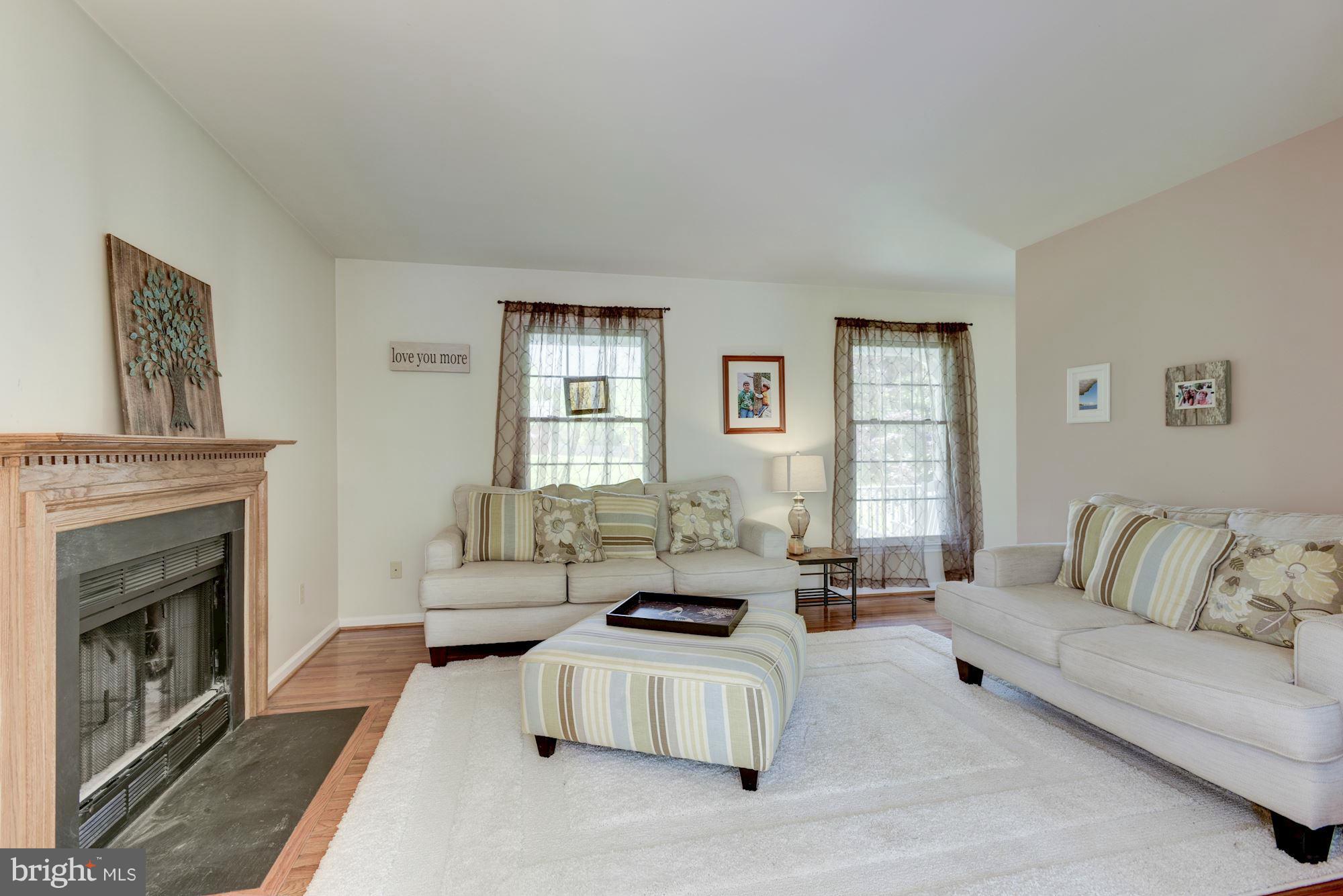 17 New Cut Road Round Hill, VA 20141 - Photo 8 of 29 a living room with furniture and a fireplace