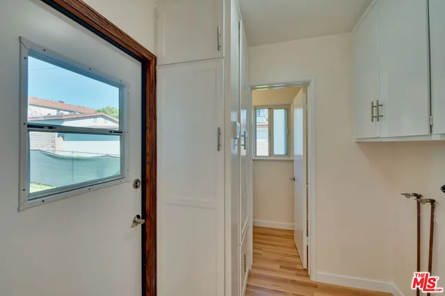 a view of front door